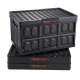 VEVOR 45L Collapsible Storage Bins 3 Pack