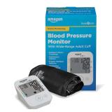 Amazon Basic Care BP Monitor Large Arm Cuff New