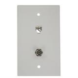 Leviton Telephone Wall Jack 6P4C