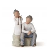 Willow Tree Brother  Sister Figurine 5.5h