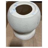 Cream Ceramic Sphere Planter