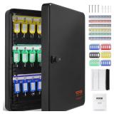VEVOR 48-Key Cabinet Steel Security Key Organizer