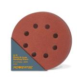 POWERTEC 5 8-Hole Sanding Discs 60 Grit 25PK