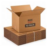 BOX USA Medium Moving Boxes 10-Pack 18x14x12