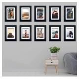 Harbortown 18pk 4x6 Picture Frames Matte Black