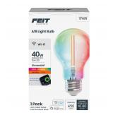 Feit Electric Smart LED Bulb A19 40W Eq RGBW