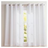 Exclusive Home Winter White Curtain Panel 54x63