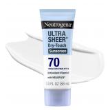 Neutrogena Ultra Sheer SPF 70 Sunscreen 3 fl oz