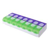 EZY DOSE Weekly AMPM Pill Organizer Large Green