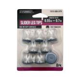 Everbilt 0.55-0.7in Leg Tip Slider 8-Pk