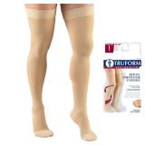 Truform 30-40 mmHg Thigh High Stockings Large
