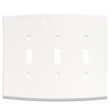 Franklin Brass Wall Plate Triple Switch 2-Pk