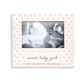 DEMDACO Sweet Baby 8.5x7.5 Ceramic Frame