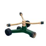 Orbit 3-Arm Brass Impact Sprinkler 50ft Coverage