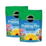 Miracle-Gro Moisture Control Potting Mix 2-Pack