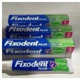 Fixodent Denture Adhesive Cream 4-Pack 2 oz