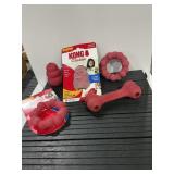KONG Small Red Rubber Dog Toy Lot New $25.00