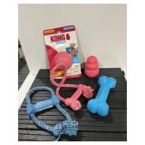KONG Dog Toy Bundle Ball Teether  Rope - $25.00