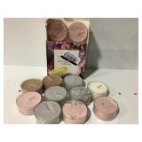 Peony  Blossom Scented Tea Light Candle Set $12.00