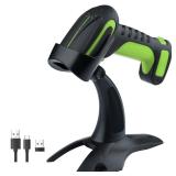Tera 8100 2D Wireless Barcode Scanner Green