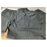 LTSCNRM Womens Oversized Biker Shorts Set Grey M