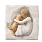 Willow Tree Truly a Friend 4 Resin Plaque