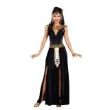 Dreamgirl Cleopatra Costume BlackGold Small