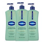 Vaseline Aloe Soothe Body Lotion 20.3oz 3-Pack