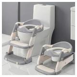 SereneLife 2-in-1 Potty Training Seat  Step Stool