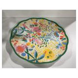 Colorful Whimsical Sun  Fruit Decorative Tray