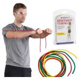 THERABAND Beginner Resistance Tubing Set 5 ft