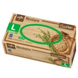 Medline Restore Nitrile Exam Gloves Large 250ct