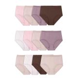 Fruit of the Loom Womens Briefs Size 6 12 Pack