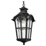Emliviar 21 Outdoor Pendant Porch Light Black