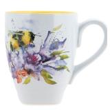DEMDACO Dean Crouser Bumblebee Stoneware Mug