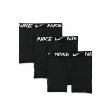 Nike 3-Pack Dri-Fit Boxer Briefs Black Large