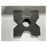 JMSMSH H-Frame Arbor Press Plates 1x5x5 Set