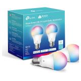Kasa Smart LED Bulbs 2-Pack 800 Lumens $17.99