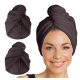 Turbie Twist Large Microfiber Hair Towel 2-Pack