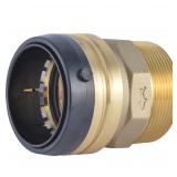 SharkBite 2 in. Brass MNPT Push-to-Connect Adapter