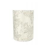Aspen Creative Cream Butterfly Drum Shade 8x8x11