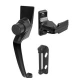 PRIME-LINE Black Push Button Latch 1-12 in.