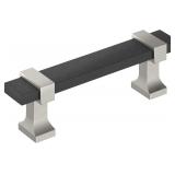 Amerock 3 Overton Cabinet Pull Matte BlackNickel