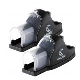 OWLTRA Tunnel Mouse Trap 2-Pack Black