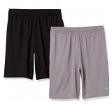 Amazon Essentials Mens Athletic Shorts M Black