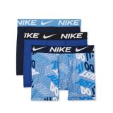 Nike 3-Pack Dri-FIT Boxer Briefs Large WhiteBlue