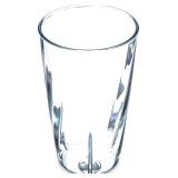 Carlisle 16oz Swirl Tumbler Clear Plastic Cup