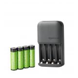 Amazon Basics 4-Bay AAAAA Battery Charger Set