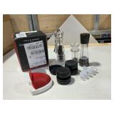 Cole Mason Tealby Pepper Mill Herb Keeper Set