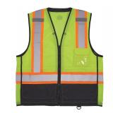 Ergodyne Class 2 Safety Vest Lime L-XL